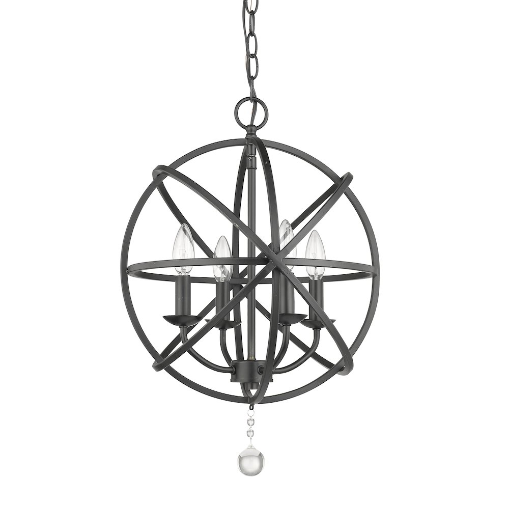 Z-Lite 4 Light Chandelier. Picture 5