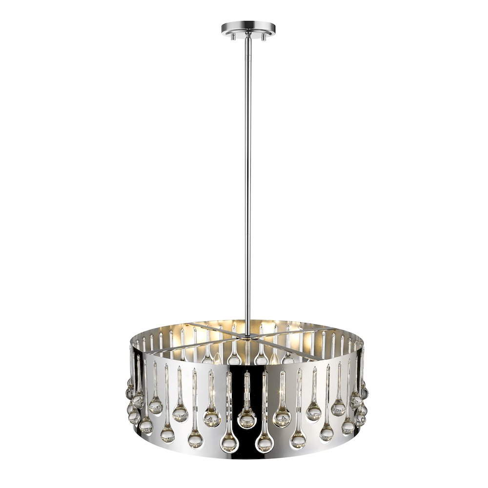 Z-Lite 6 Light Chandelier. Picture 3