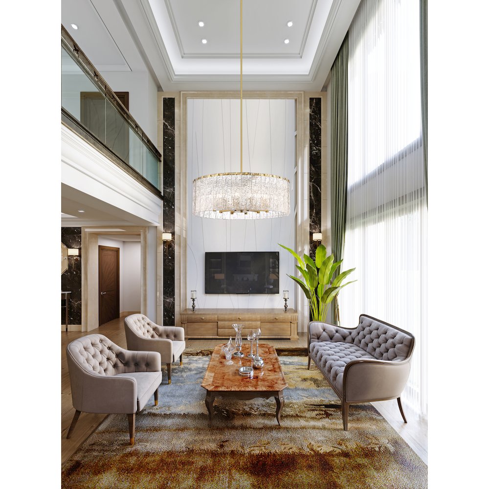 Z-Lite 12 Light Chandelier. Picture 6