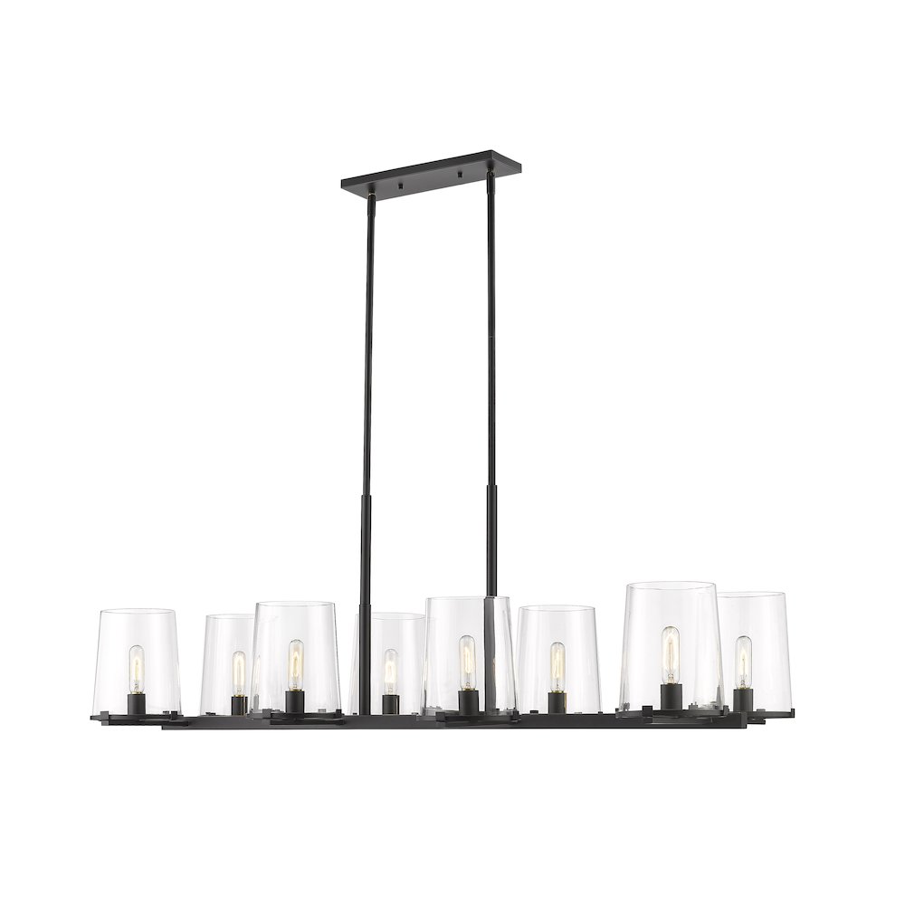 Z-Lite 8 Light Linear Chandelier. Picture 3