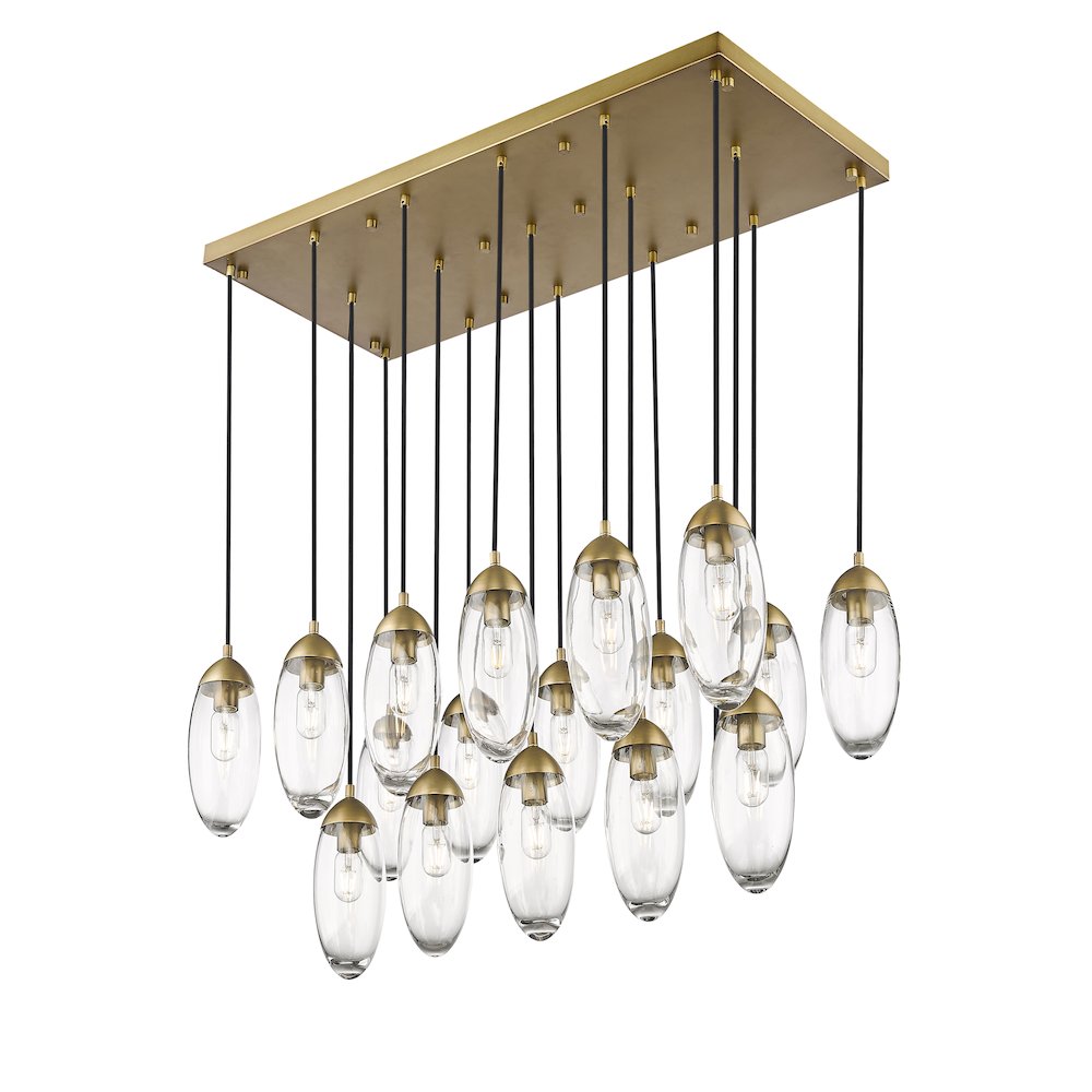 Z-Lite 17 Light Linear Chandelier. Picture 3