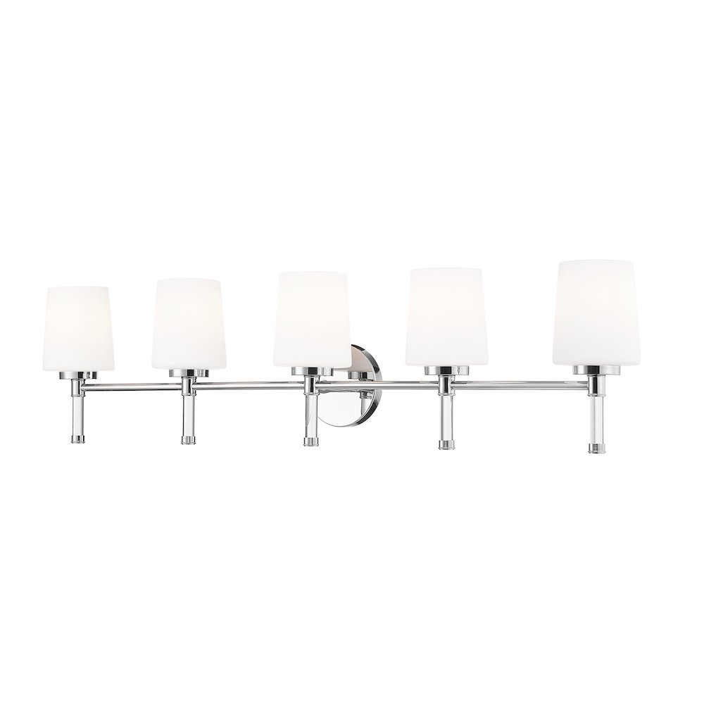 Z-Lite 5 Light Vanity, Chrome. Picture 1