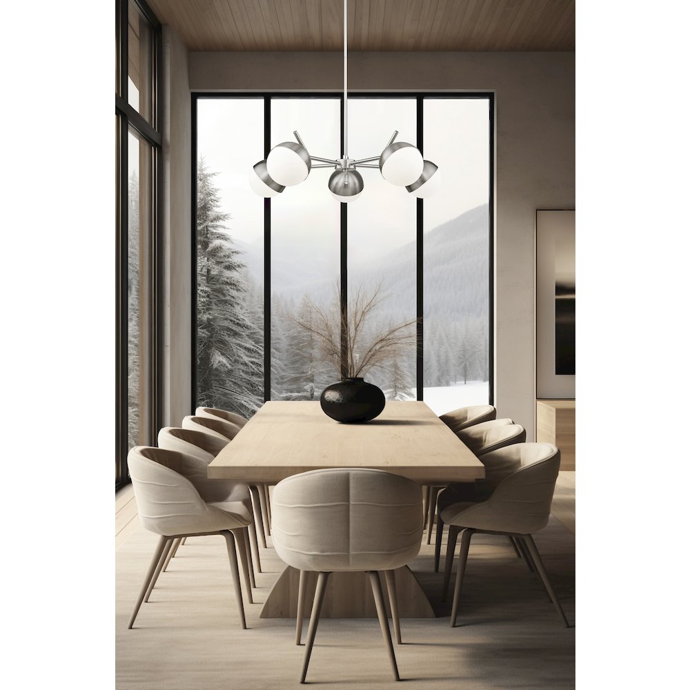 Z-Lite 5 Light Chandelier. Picture 7