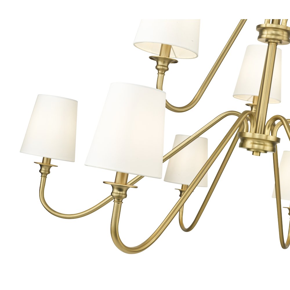 Z-Lite 9 Light Chandelier. Picture 4