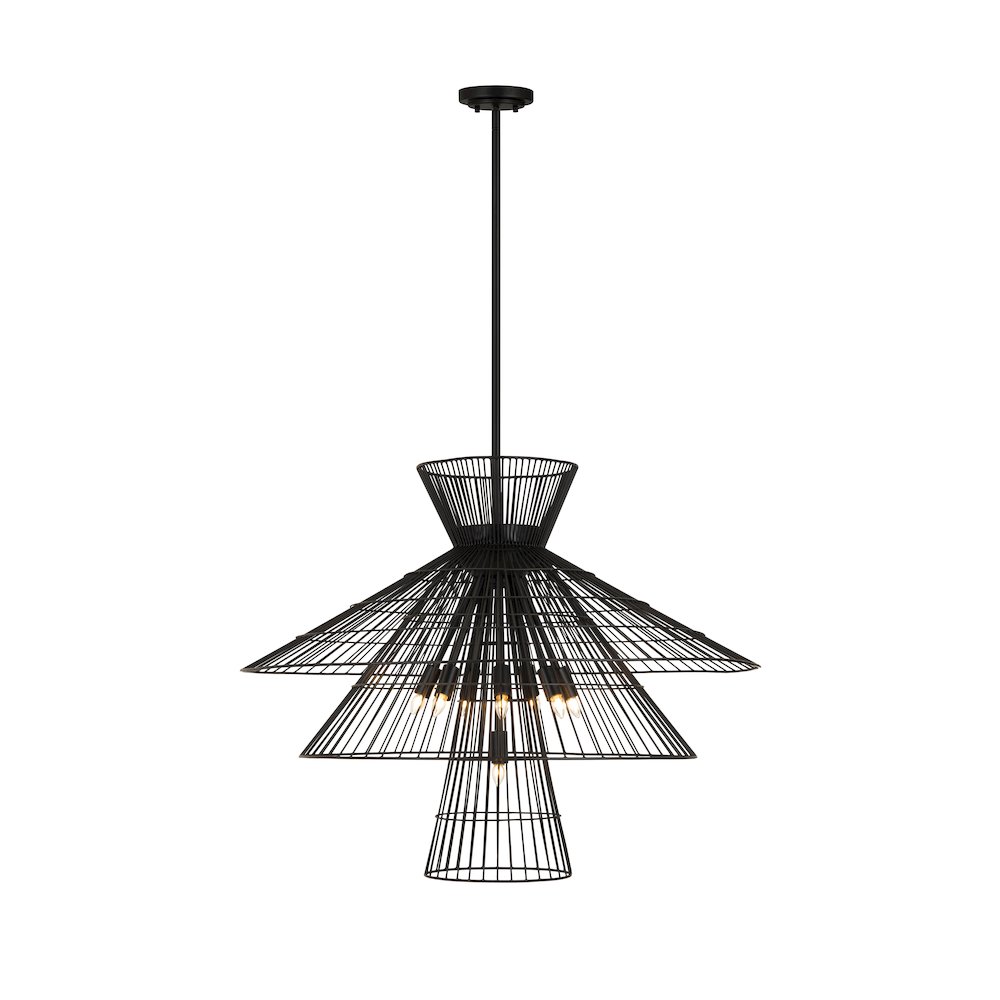 Z-Lite 8 Light Chandelier. Picture 1
