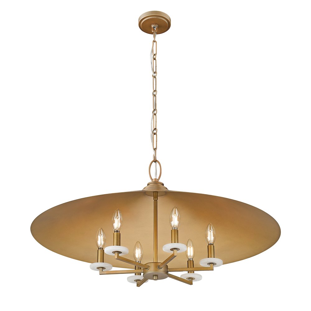 Z-Lite 6 Light Pendant. Picture 3