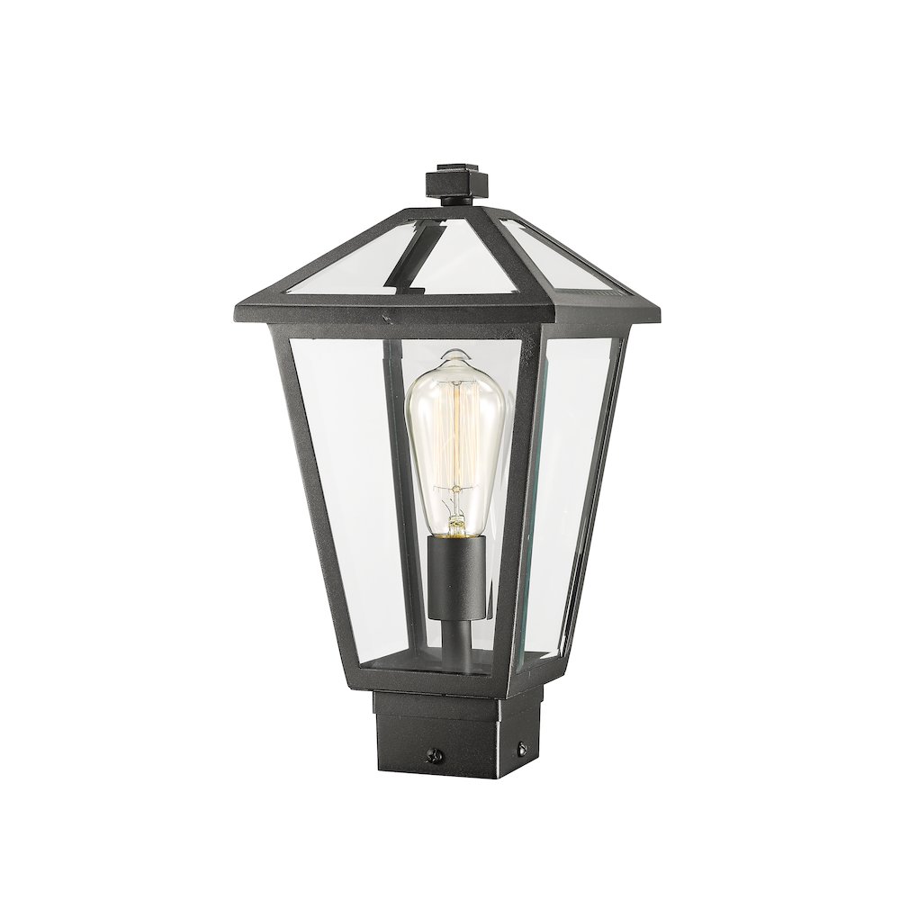 Z-Lite 1 Light Outdoor Post Mount Fixture. Picture 1