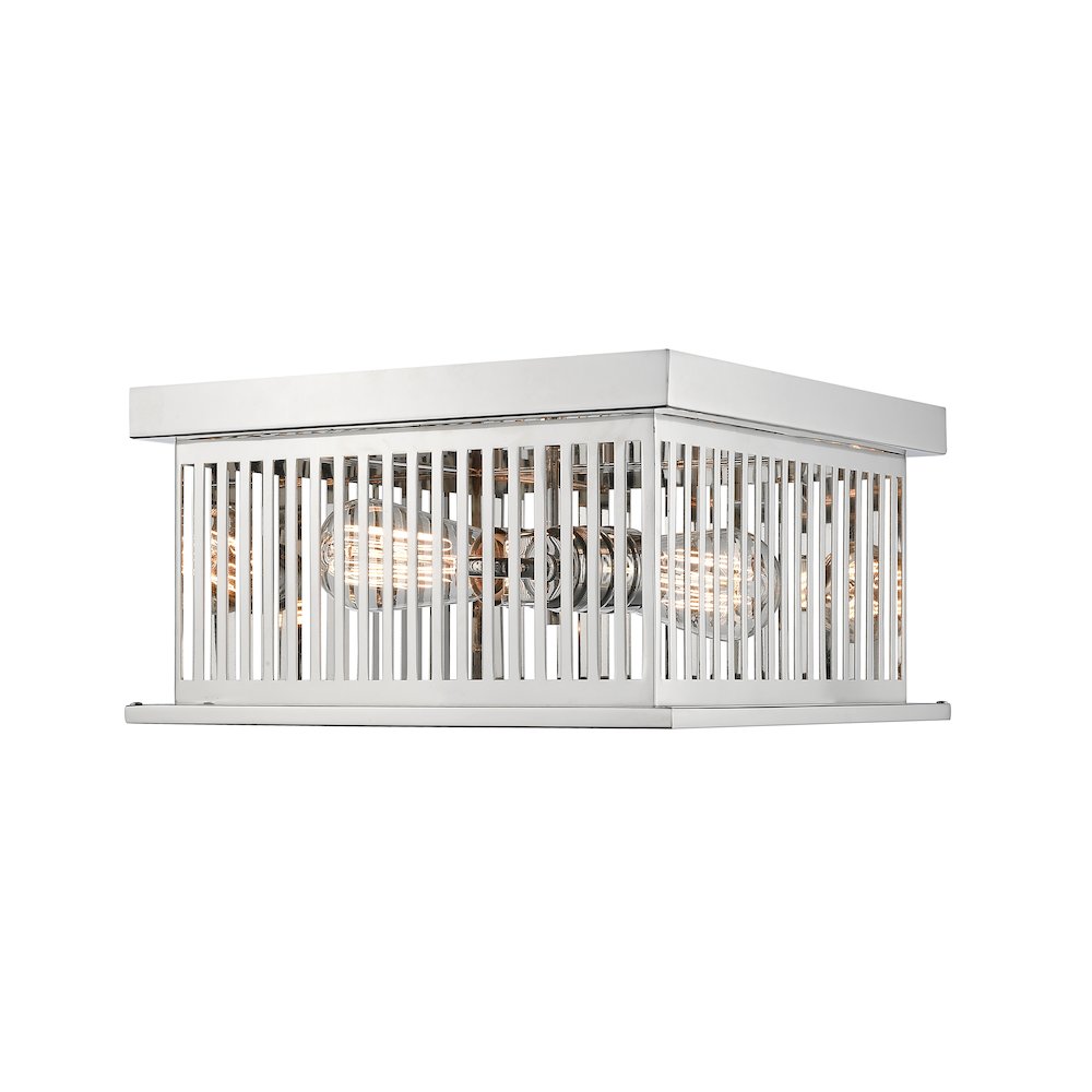 Z-Lite 2 Light Flush Mount. Picture 3