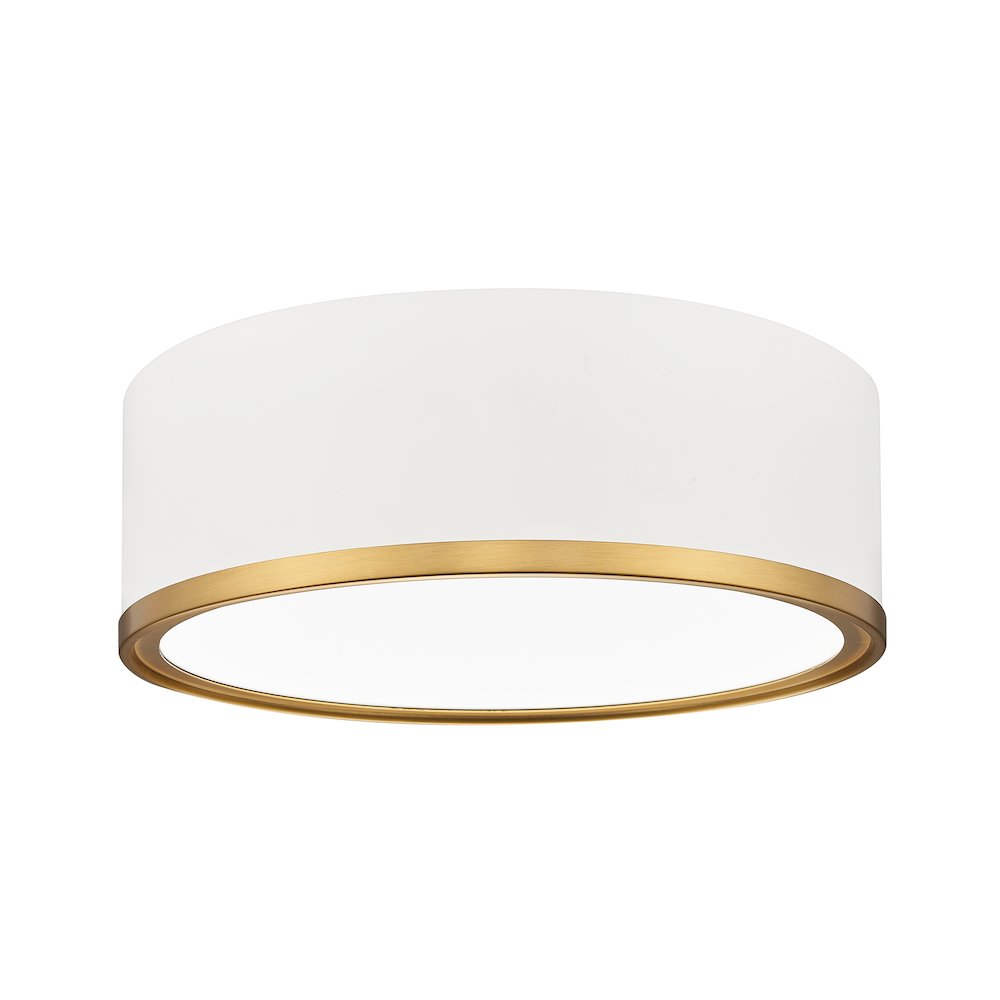 Z-Lite 1 Light Flush Mount. Picture 1