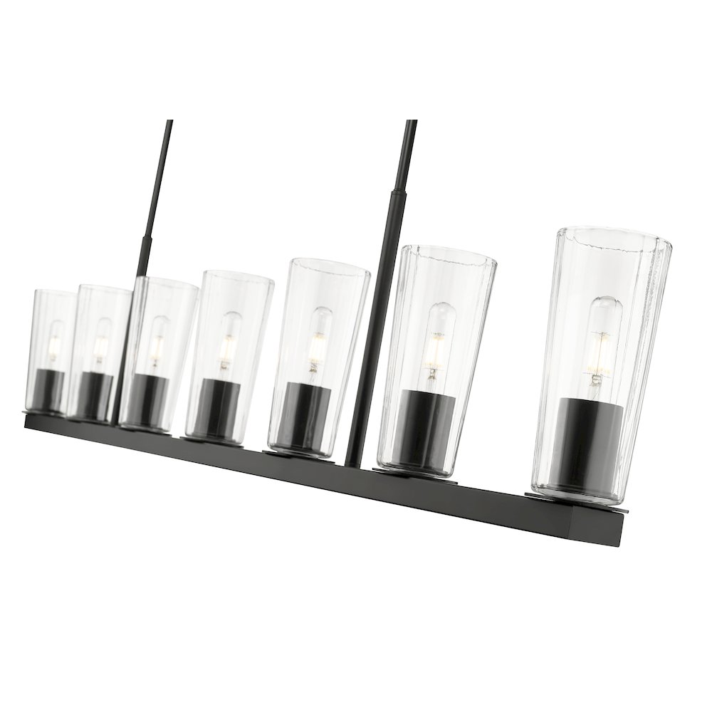 Z-Lite 7 Light Linear Chandelier. Picture 4