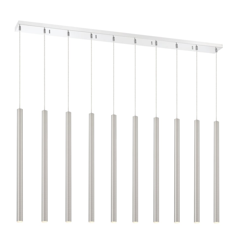Z-Lite 10 Light Linear Chandelier. Picture 2