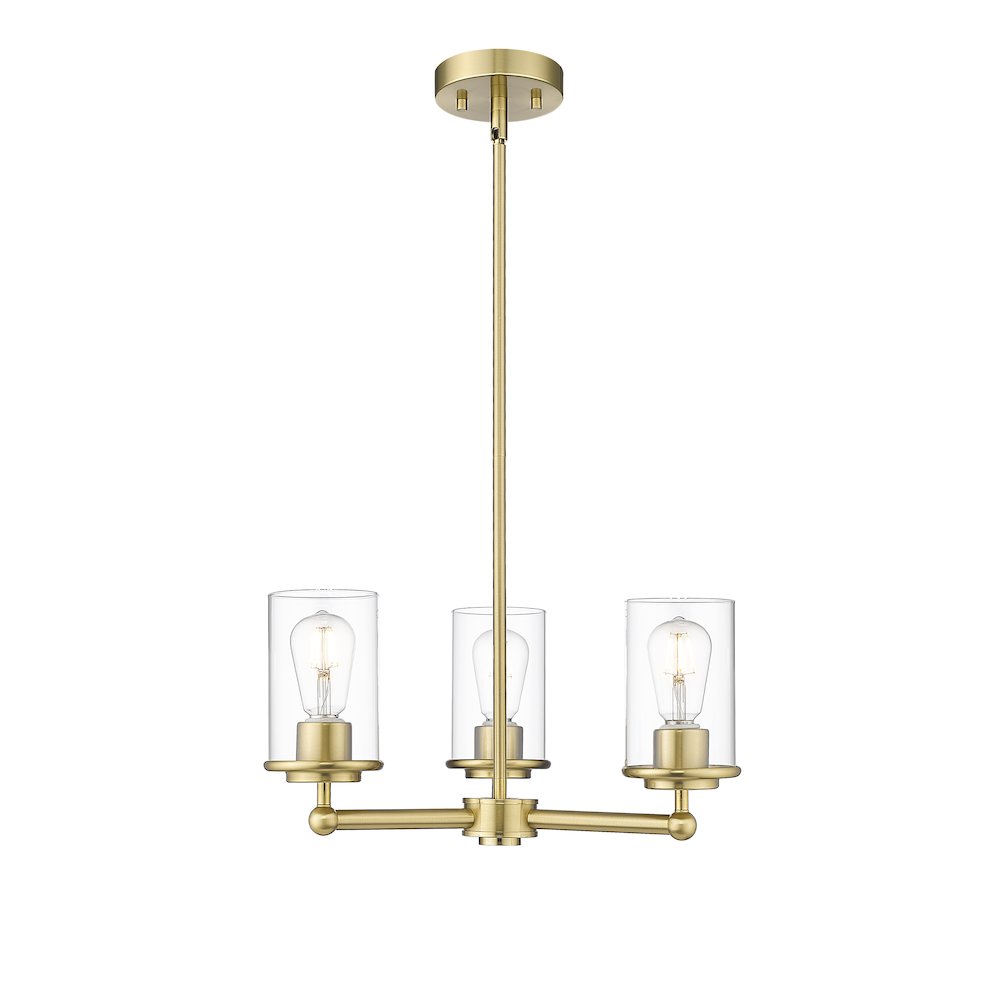 Z-Lite 3 Light Chandelier. Picture 1