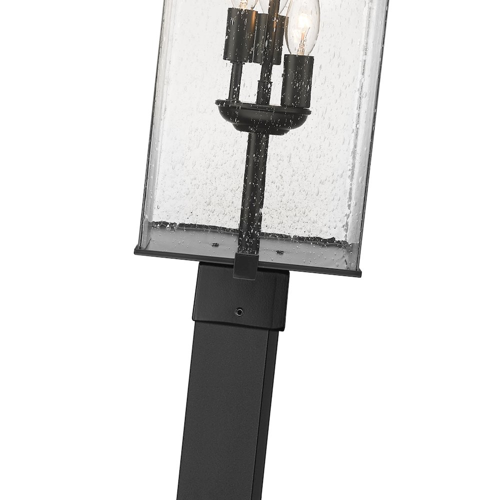 Z-Lite 3 Light Outdoor Post Mounted Fixture. Picture 4