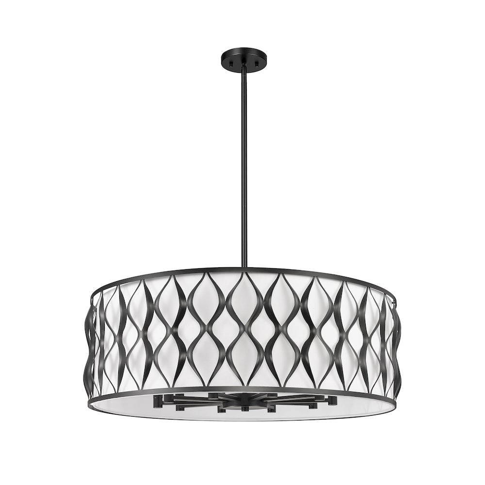 Z-Lite 10 Light Pendant. Picture 5