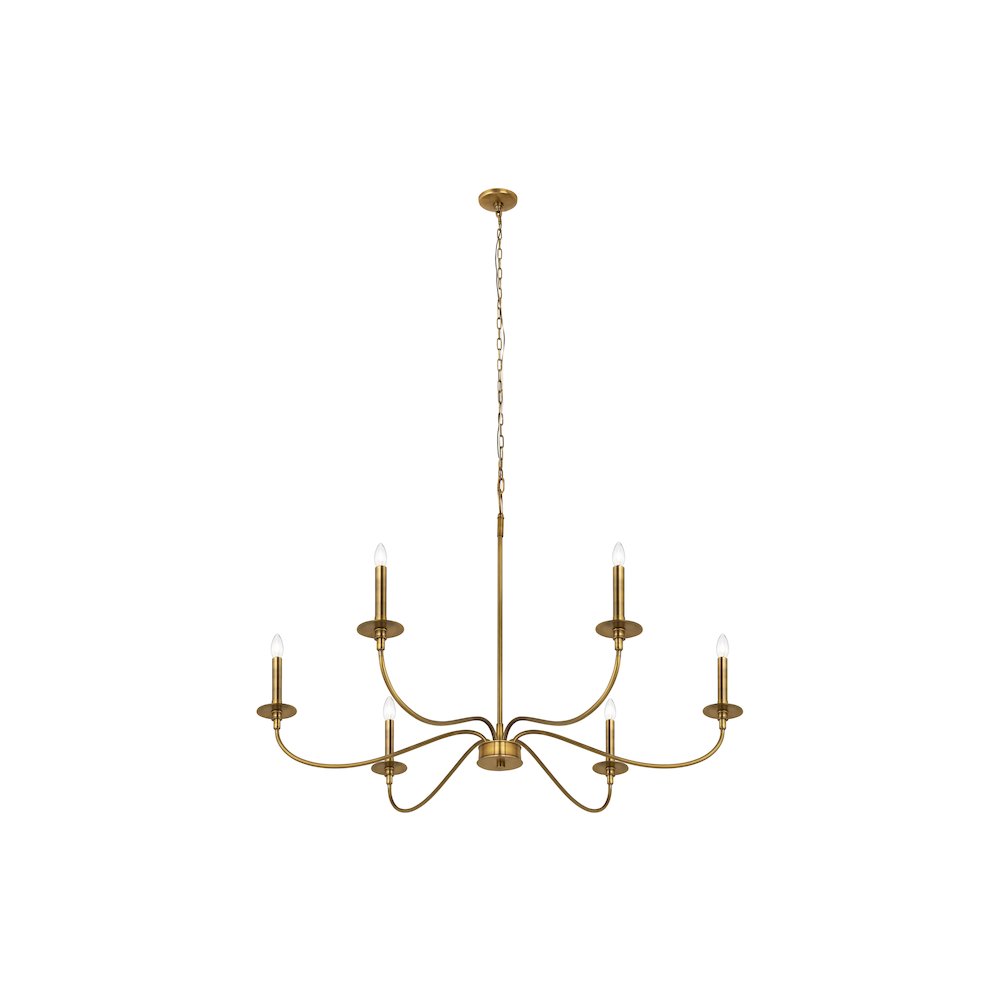 Z-Lite 6 Light Chandelier. Picture 2