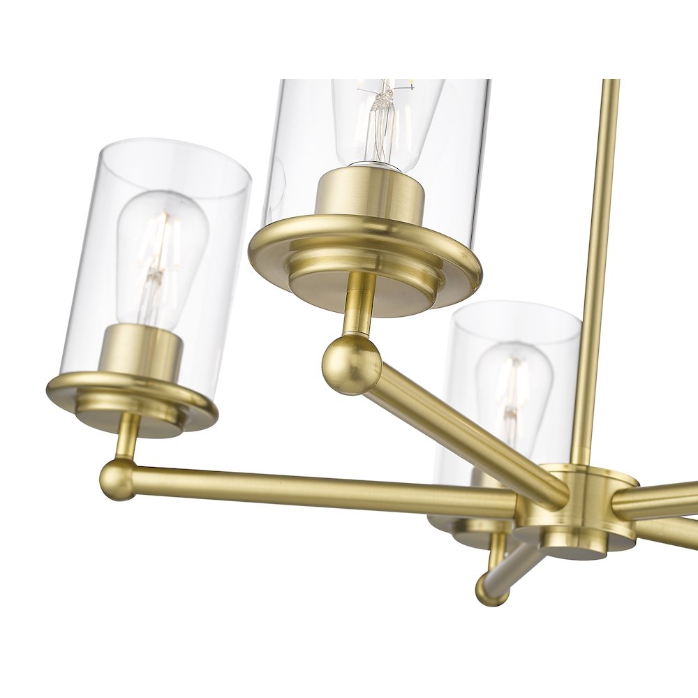 Z-Lite 5 Light Chandelier. Picture 4