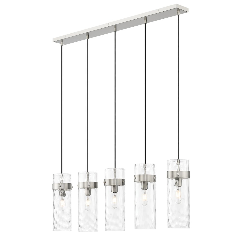 Z-Lite 5 Light Linear Chandelier. Picture 1