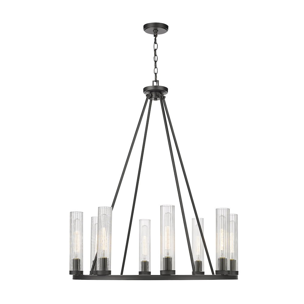 Z-Lite 8 Light Chandelier. Picture 2