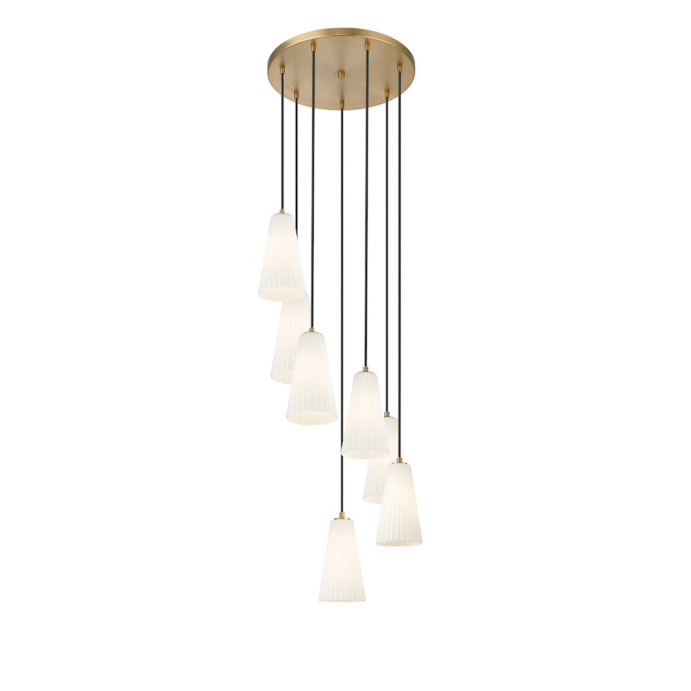 Z-Lite 7 Light Chandelier. Picture 3