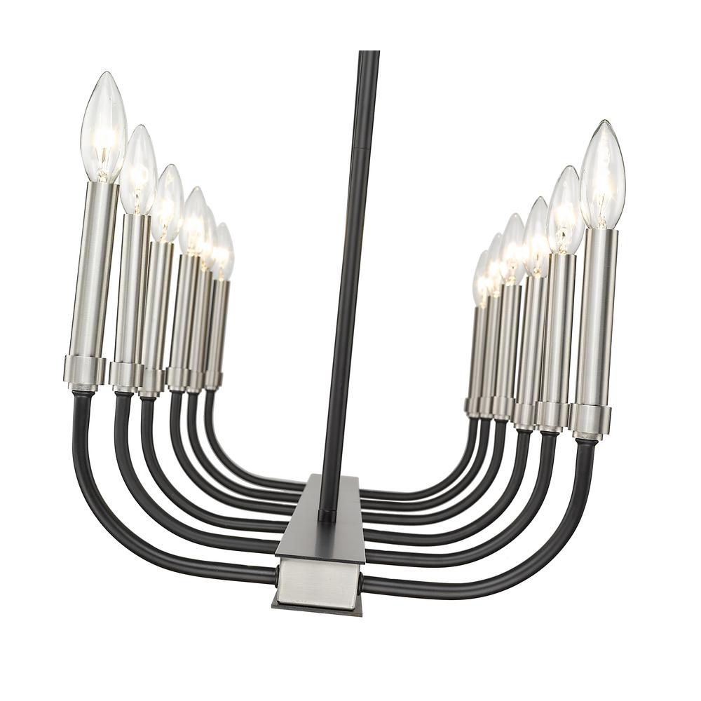 12 Light Linear Chandelier. Picture 4