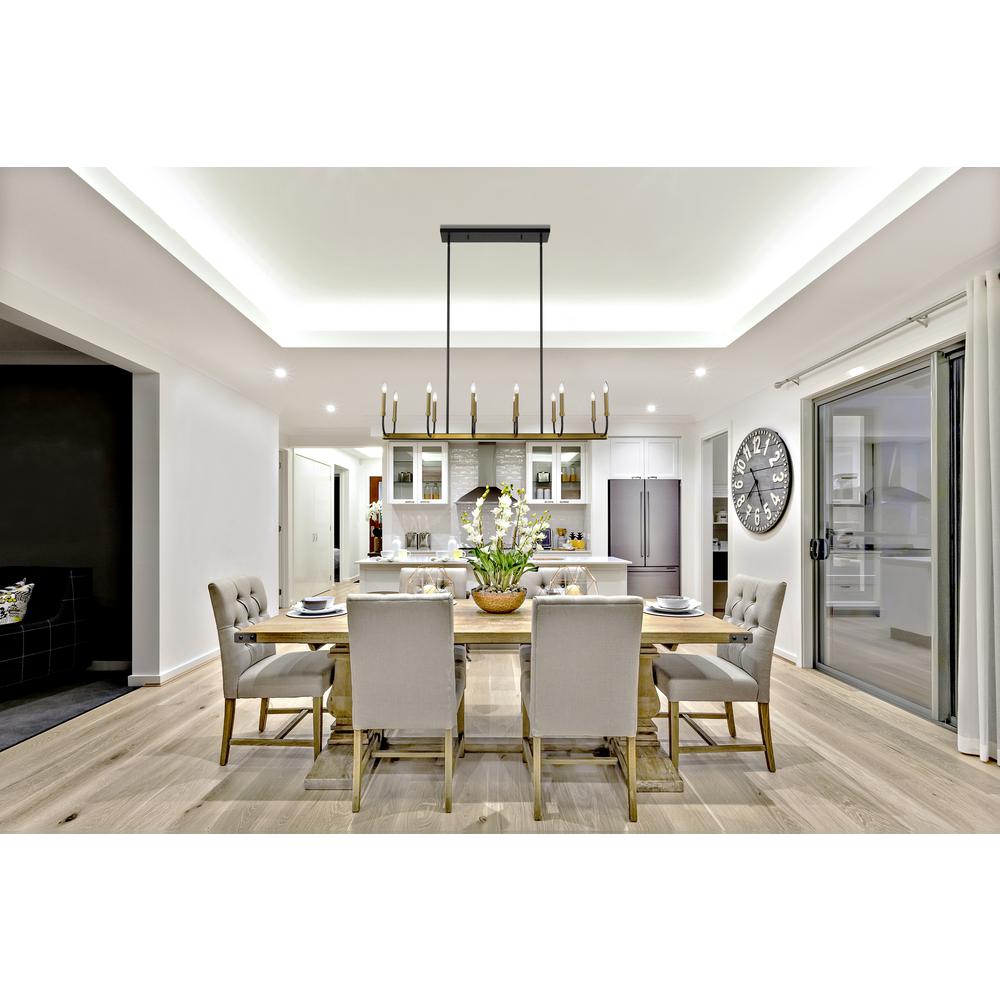 12 Light Linear Chandelier. Picture 7