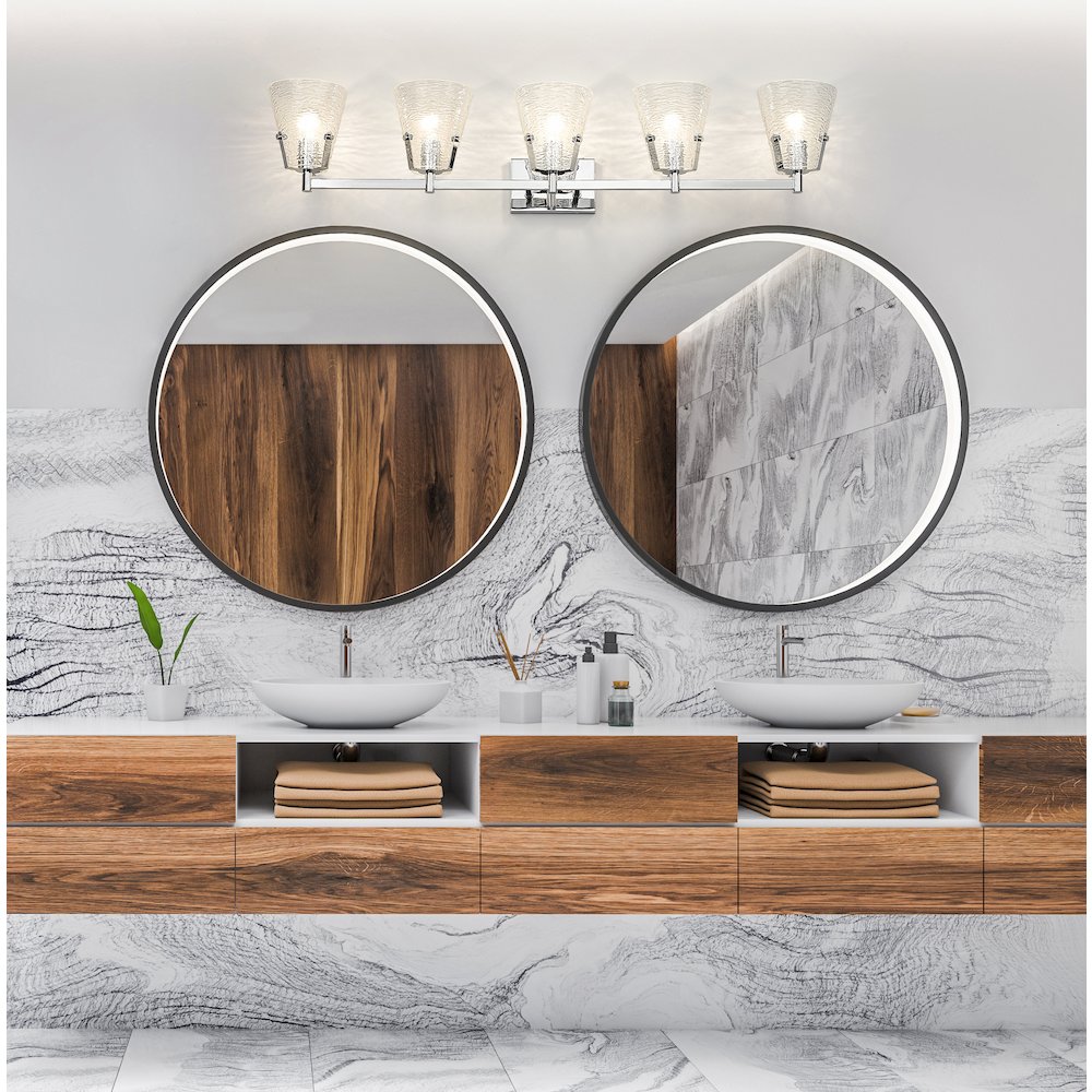 Z-Lite 5 Light Vanity. Picture 7