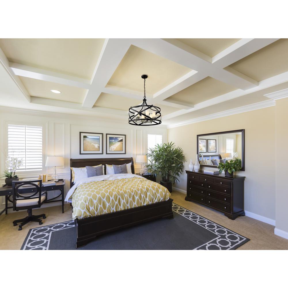 6 Light Chandelier. Picture 8