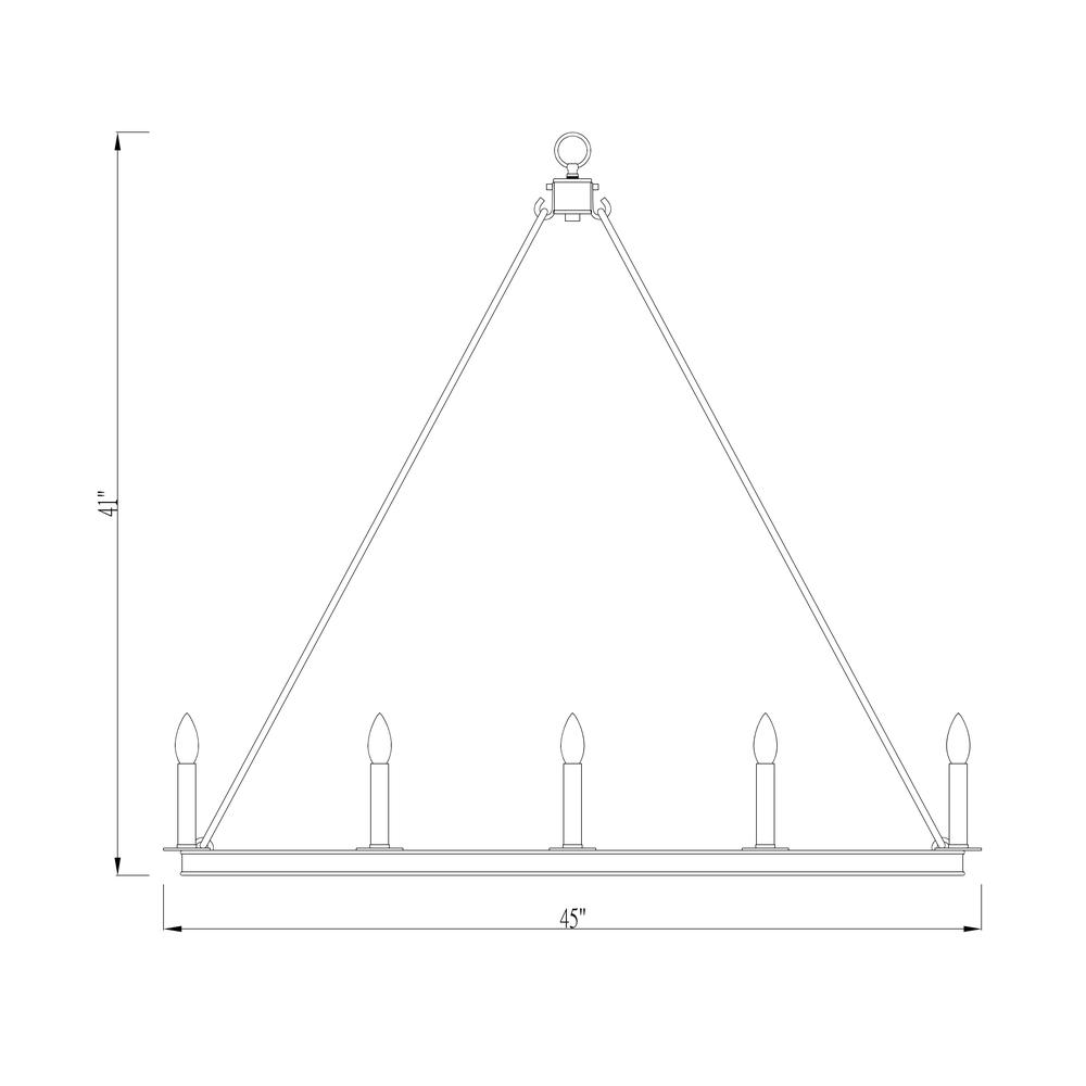 16 Light Chandelier. Picture 6