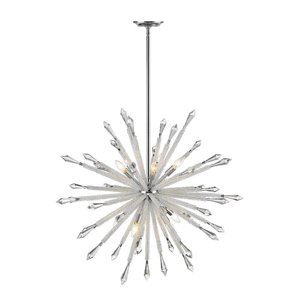 Z-Lite 10 Light Chandelier. Picture 1