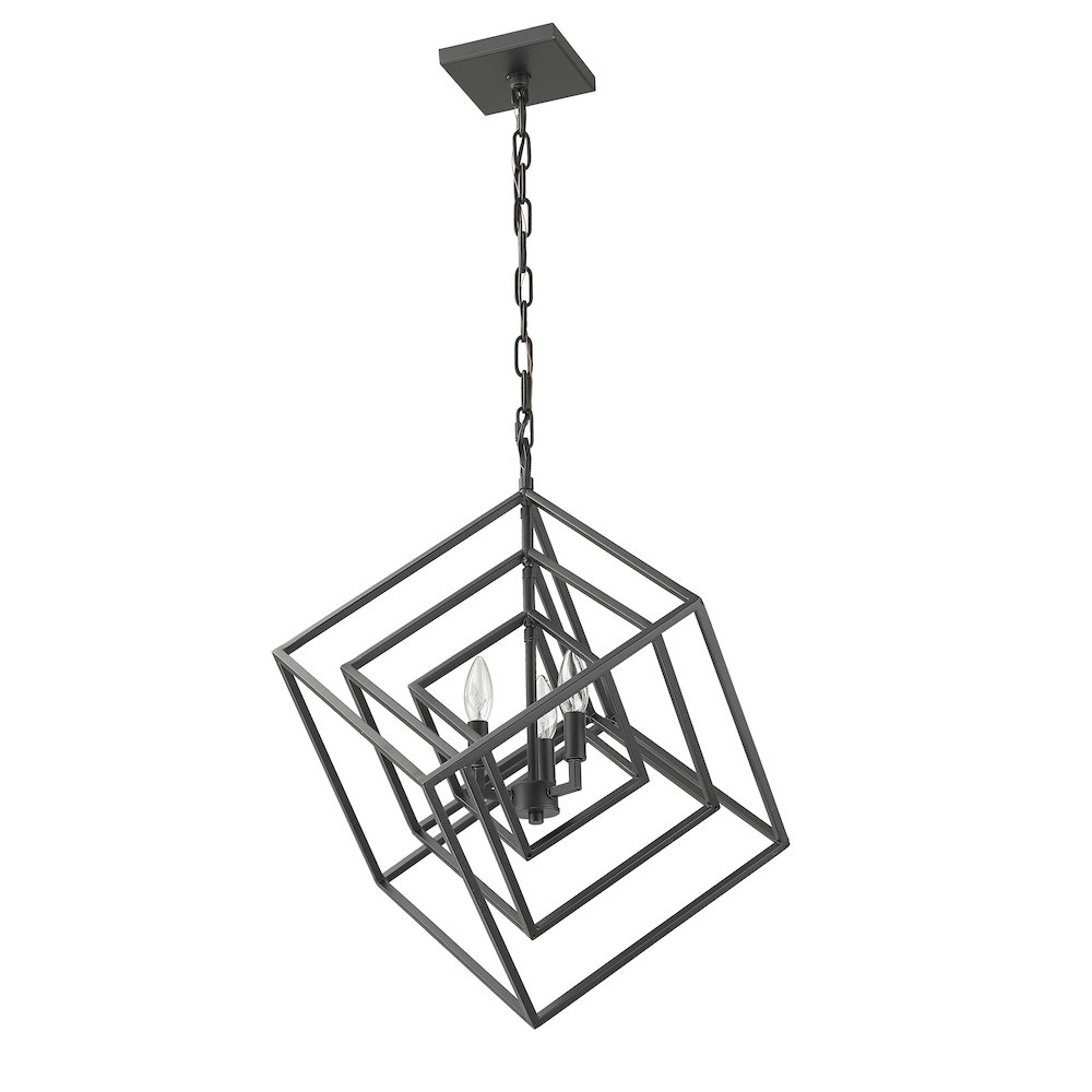 Z-Lite 3 Light Chandelier. Picture 5