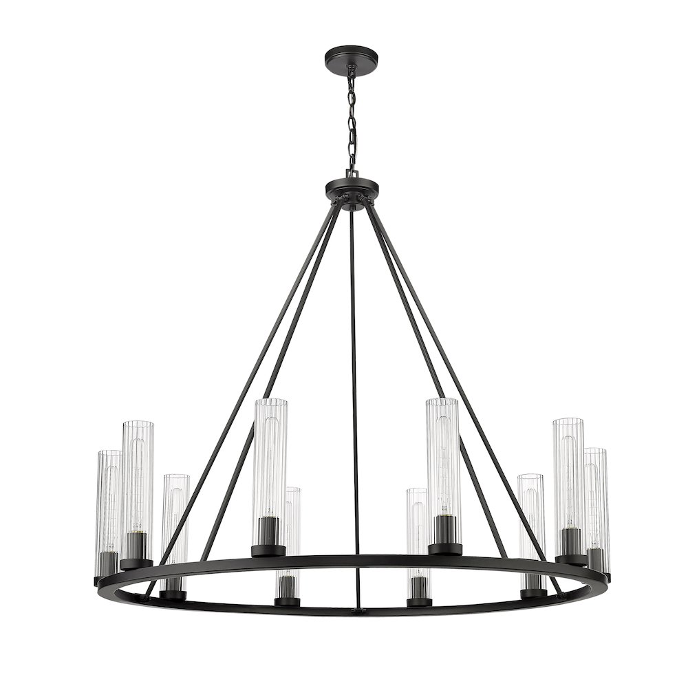 Z-Lite 10 Light Chandelier. Picture 5