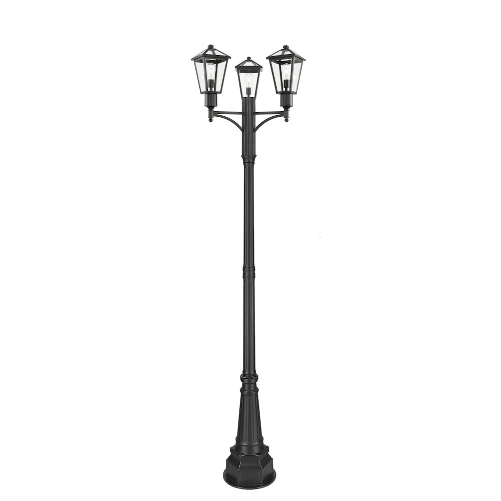 Z-Lite 1 Light Outdoor Post Mount Fixture. Picture 2