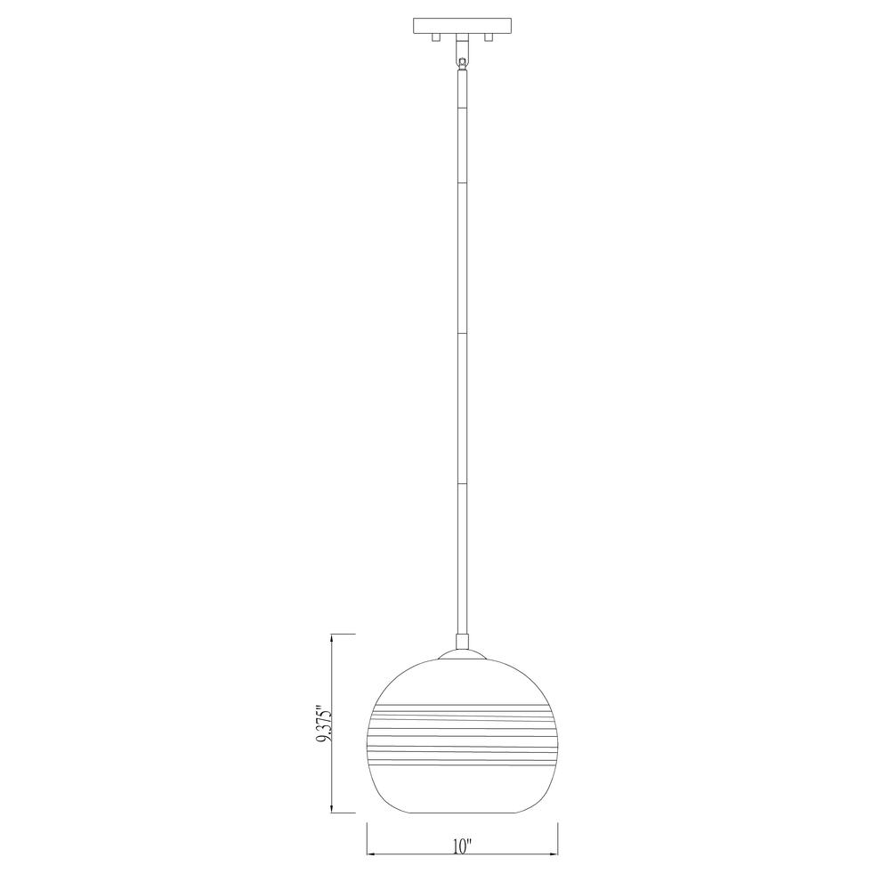 1 Light Pendant. Picture 6