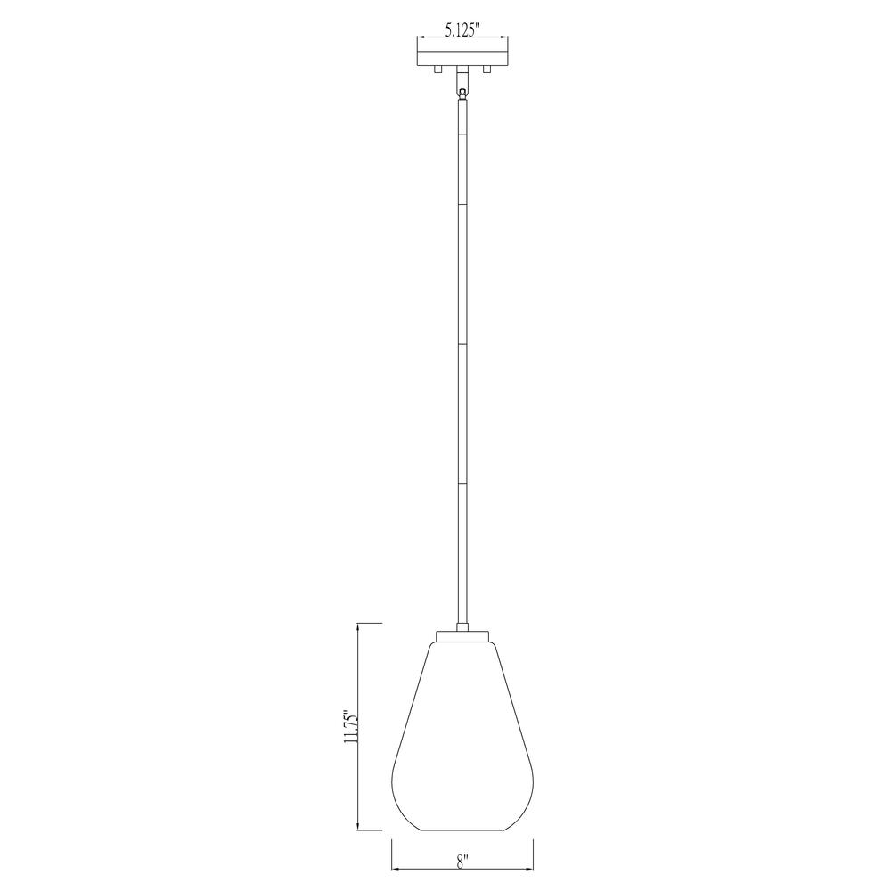 1 Light Pendant. Picture 6