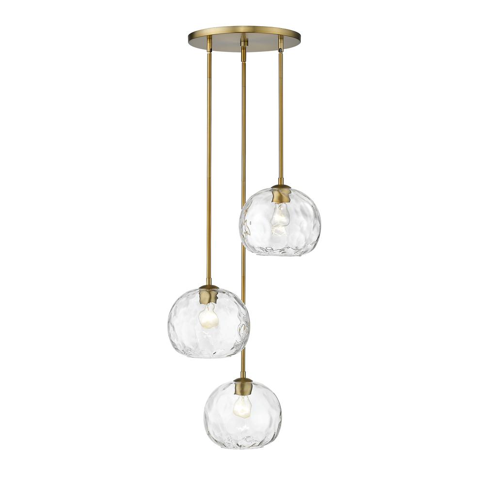 3 Light Chandelier. Picture 2