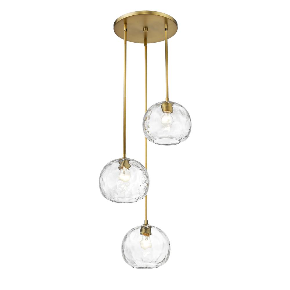 3 Light Chandelier. Picture 3