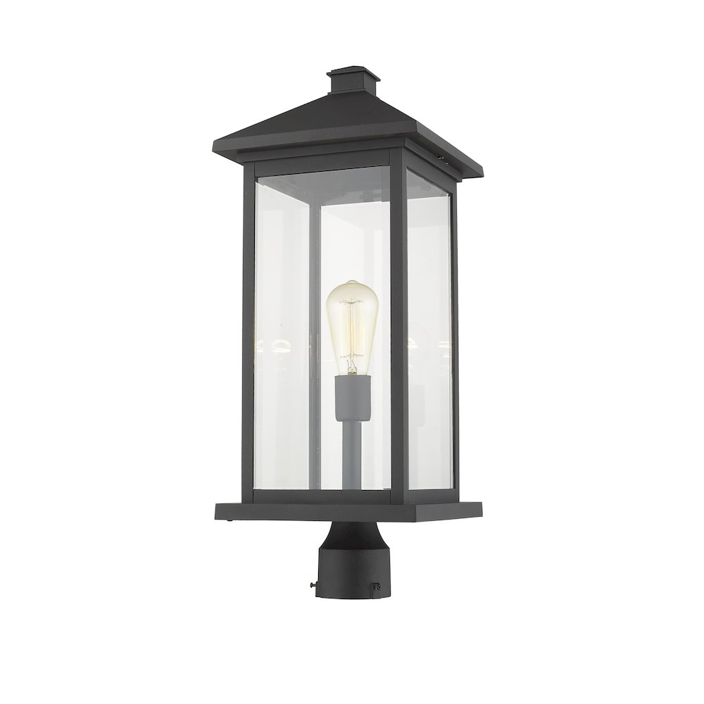 Z-Lite 1 Light Outdoor Post Mount Fixture. Picture 4