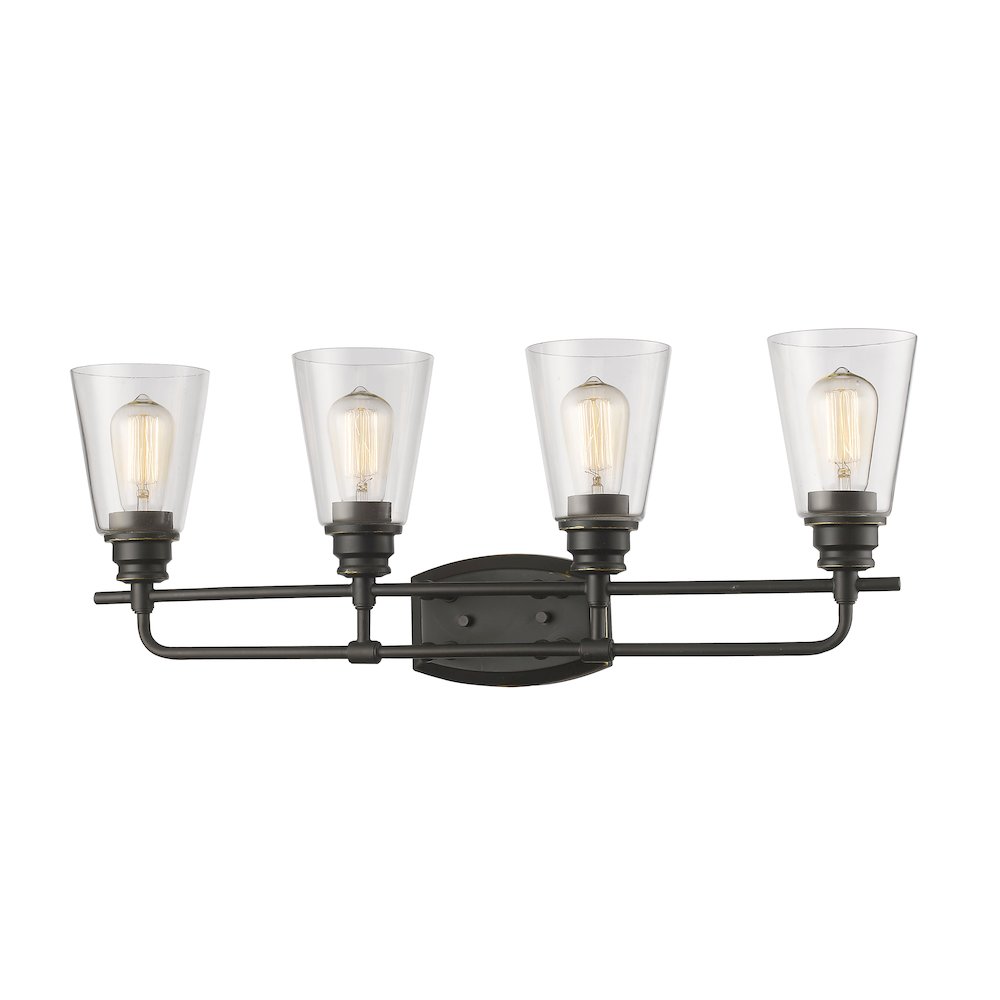 Z-Lite 4 Light Vanity. Picture 1