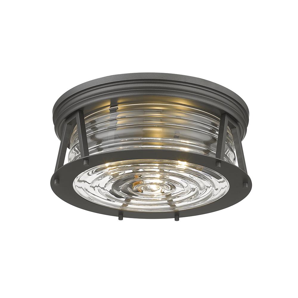 3 Light Flush Mount. Picture 3