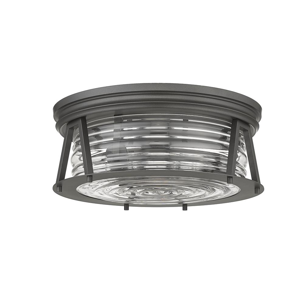 3 Light Flush Mount. Picture 5
