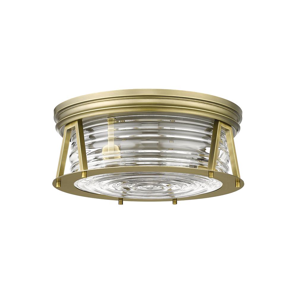 3 Light Flush Mount. Picture 5