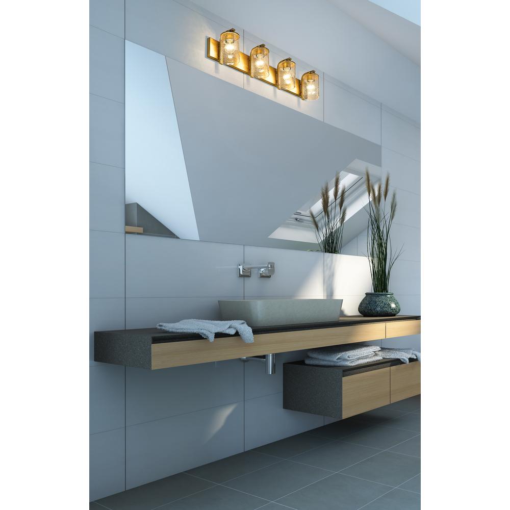4 Light Vanity. Picture 8