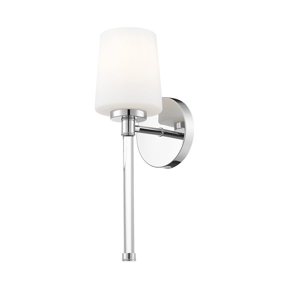 Z-Lite 1 Light Wall Sconce, Chrome. Picture 3
