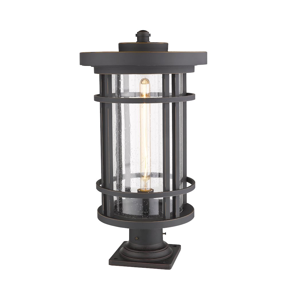 Z-Lite 1 Light Outdoor Pier Mounted Fixture. Picture 3