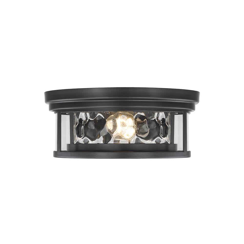 2 Light Flush Mount. Picture 2