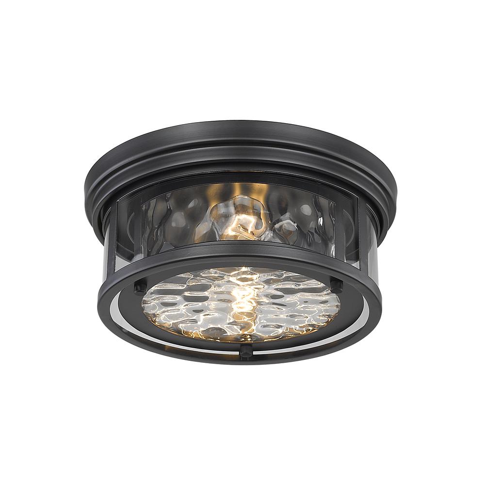 2 Light Flush Mount. Picture 3