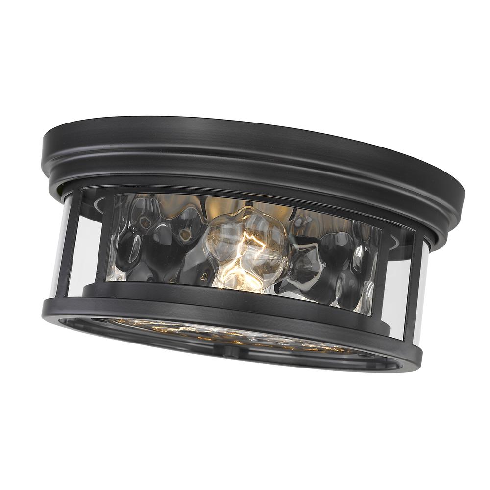 2 Light Flush Mount. Picture 4