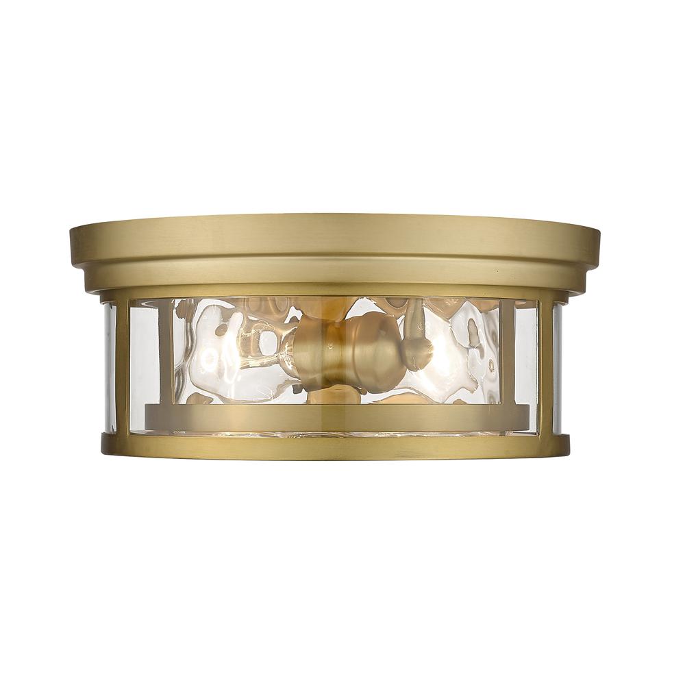 2 Light Flush Mount. Picture 2