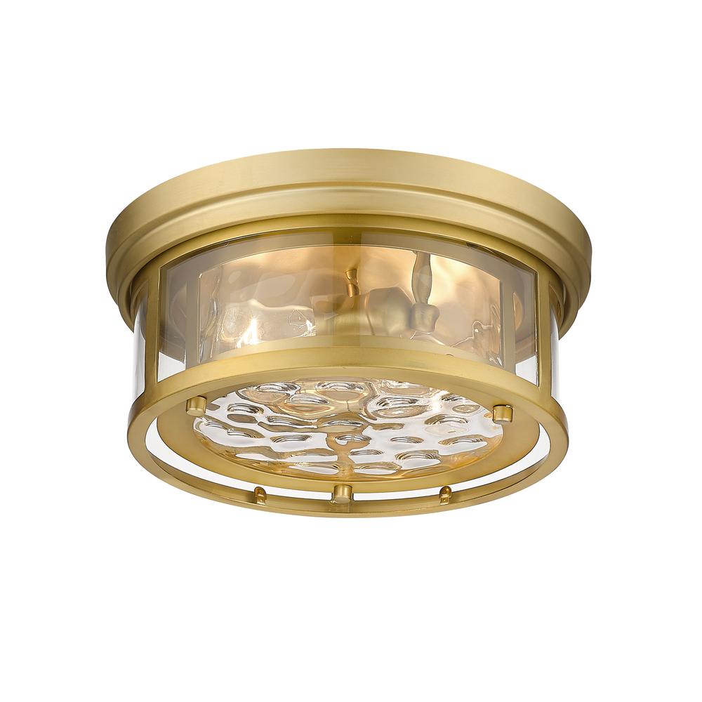 2 Light Flush Mount. Picture 3