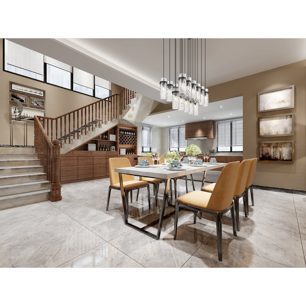 Z-Lite 17 Light Linear Chandelier. Picture 7